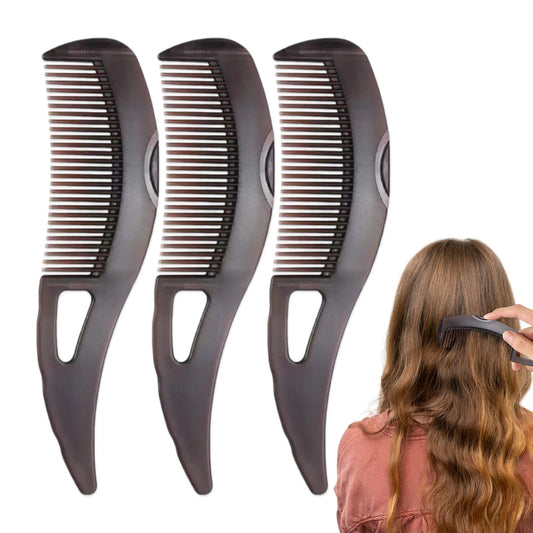 Liameph 3PCS Dandruff Comb,Hollow Tooth Scalp Comb,Energy Massage Comb,Scalp Build Up Remover,Effective Dandruff Removal,Oil Control Refreshing Massage,for Clean Hair and Comfortable Scalp,for All Hair Types