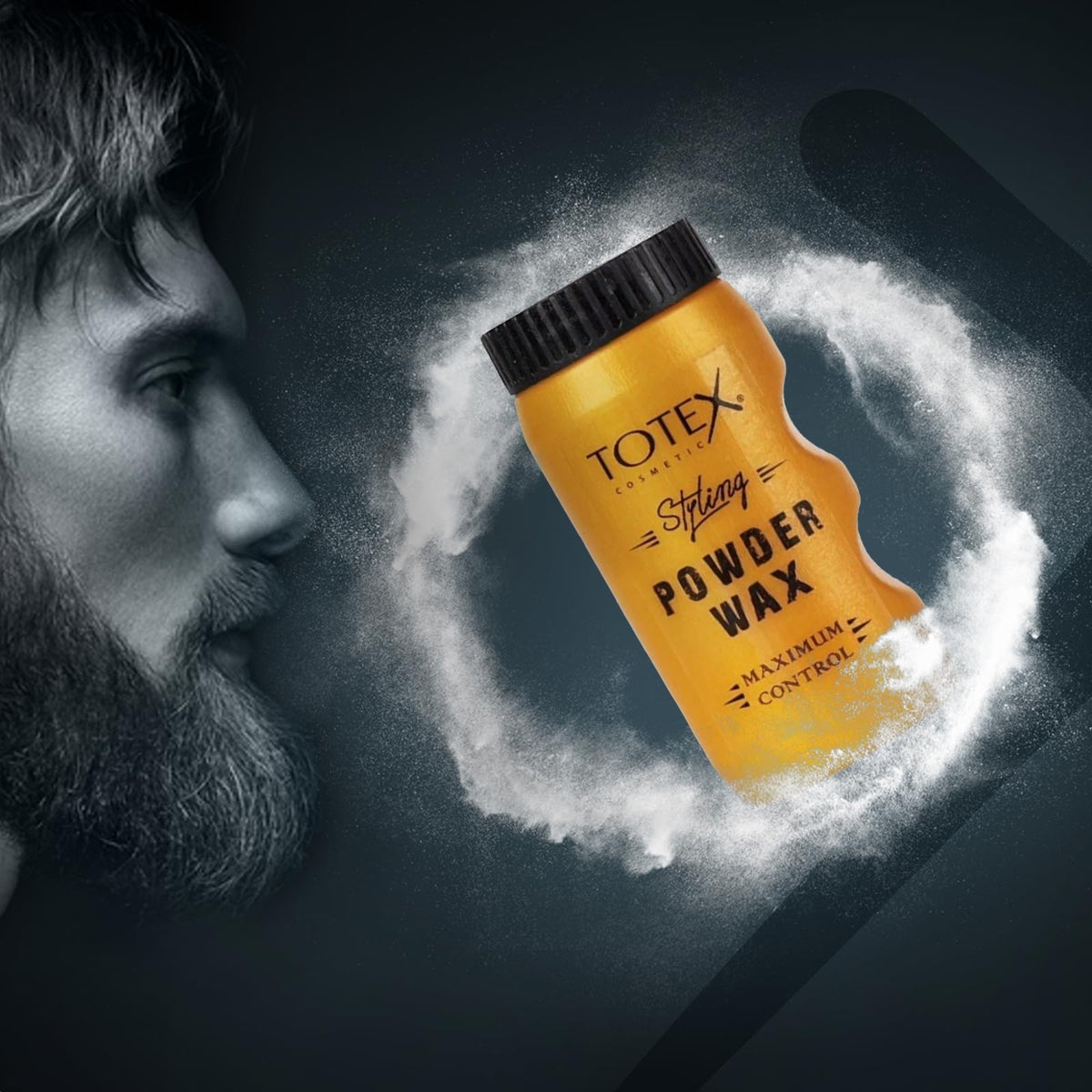 Totex Hair Styling Powder Wax 20g | Volumizing Texturising Dust | Flexible Hold, Matte Finish | Thickening Powder for Men & Women | Maximum Control, Lightweight Styling, Professional Barber Use
