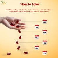 Ved VED Sea Buckthorn Oil Soft Capsules | Boost Immune System | Omega-7 500 mg | 120 Softgels.