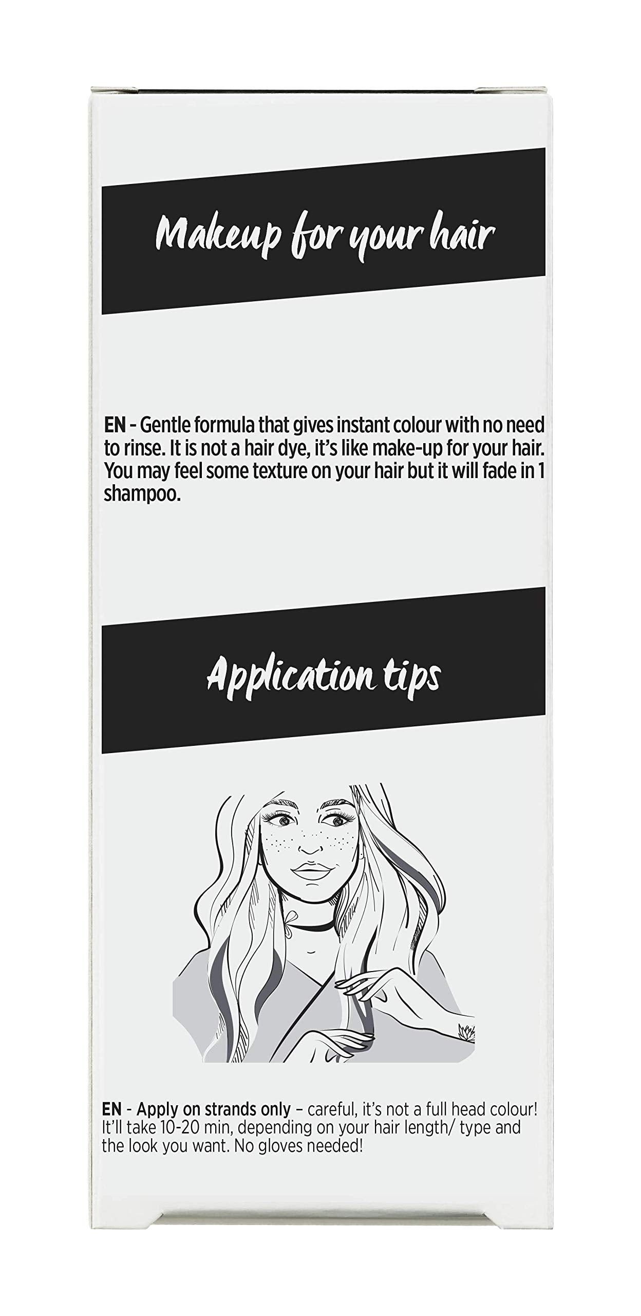 L'Oreal Paris L'Oreal Colorista Hair Makeup Metallic Grey Blonde Temporary Hair Colour 30ml