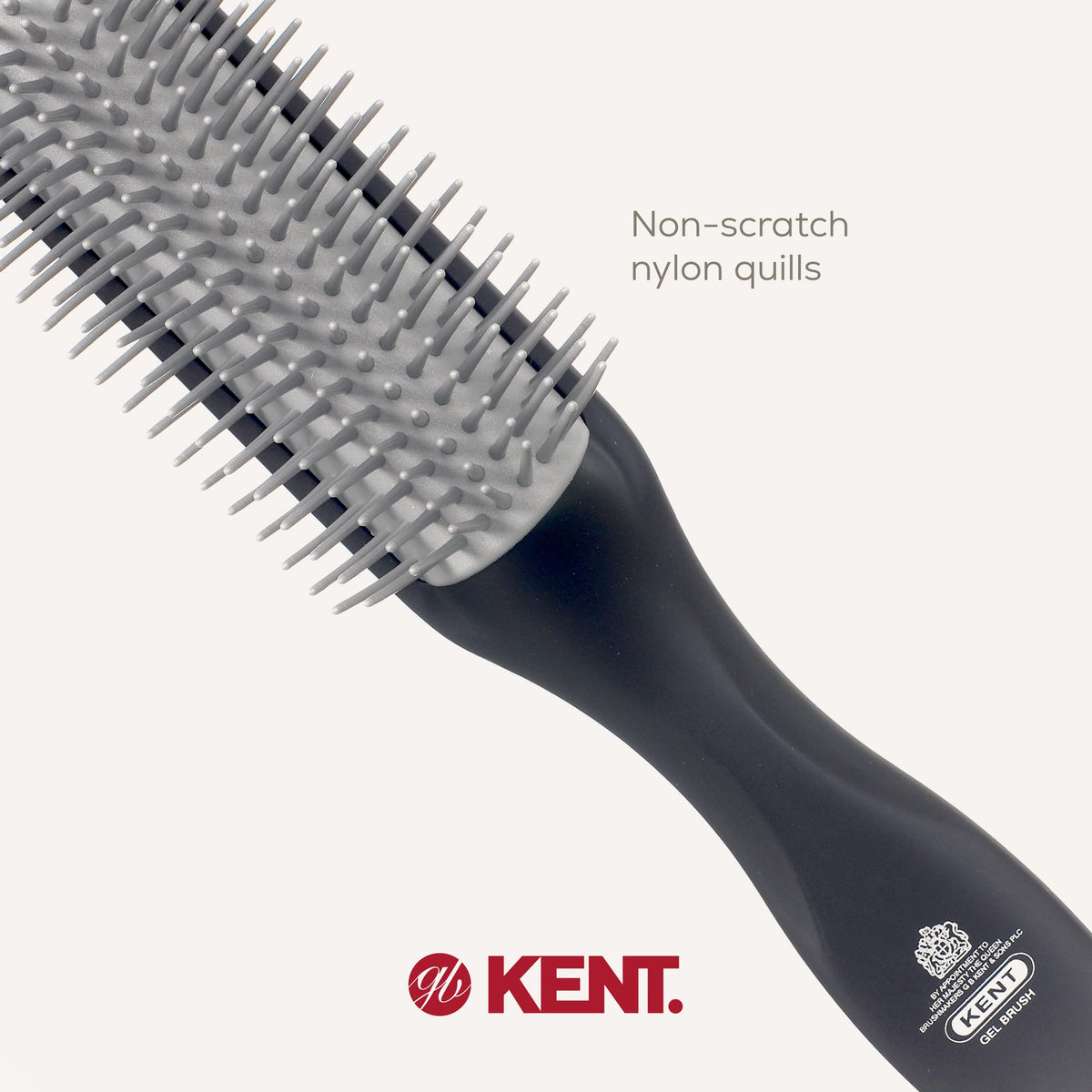KENT Kent for Men Range Half Radial for Thick/Long Hair