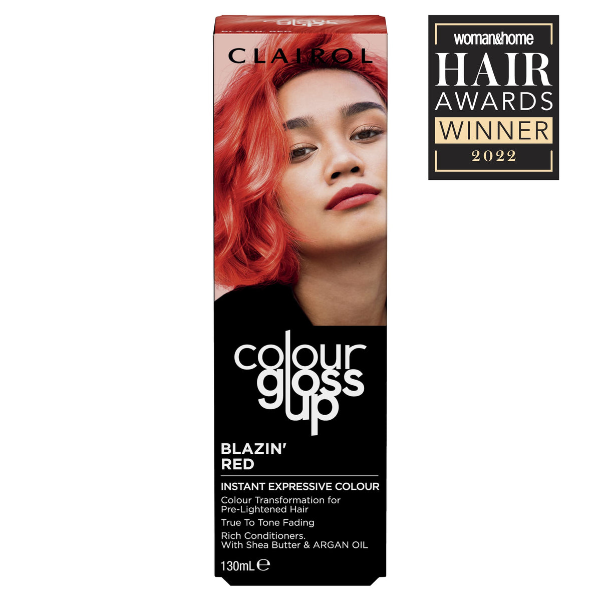 Clairol Colour Gloss Up Conditioner, Blazin Red, 130ml