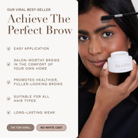 byellie Byellie Brow Shape 30ml, Super Strong Clear Eyebrow Gel, Define, Shape & Hold All Day, No White Cast or Residue, Easy to Use Laminated Look, Natural Makeup, Vegan & Cruelty Free