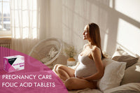 PuroSure Folic Acid 400 mcg Tablets 4Pack 360 Vitamin B9 Tablets 1 Year Supply for Pregnancy Care Supports Maternal Tissue Growth During Pregnancy Reduce Tiredness and Fatigue Boost Health and Immune System