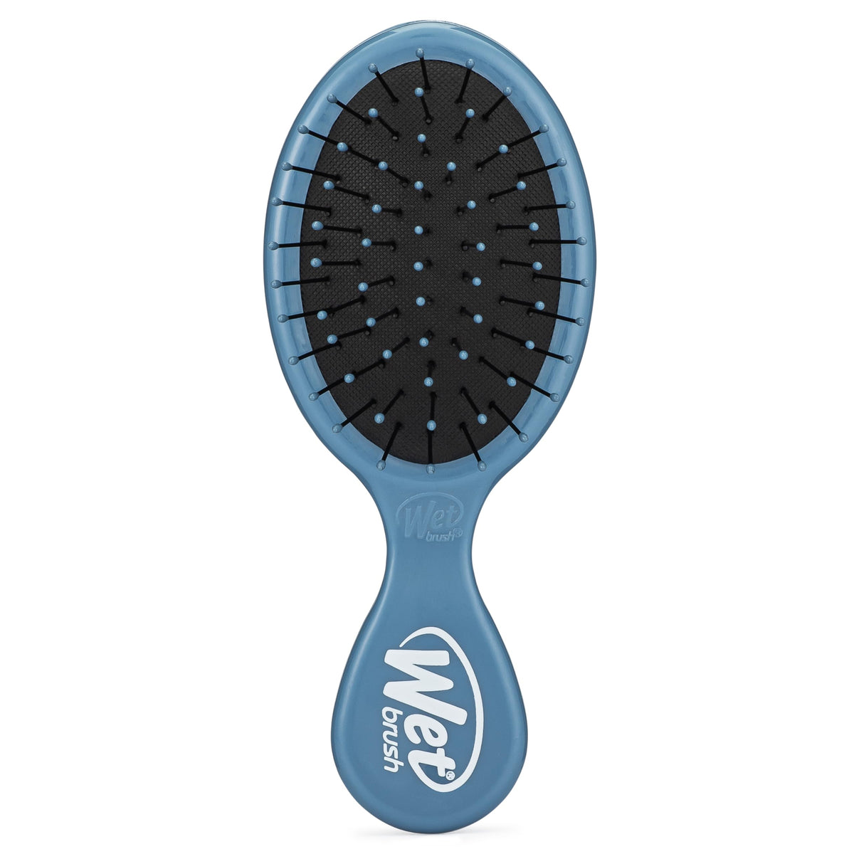 WetBrush Mini Detangler Brush with Ultra Soft Intelliflex Bristles to Gently Separate Knots With Ease, Wet Brush Detangler Is Gentle on Hair, Suitable For All Hair Types, Elemental Blue