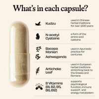 Paso Amulet Alcohol Suppressant & Liver Detox Tablets - Kudzu Complex - 30 Days