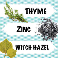 Simple Daily Skin Detox SOS Clearing with thyme, zinc, and witch hazel Booster long-lasting shine & blemish control 25ml - Packaging May Vary