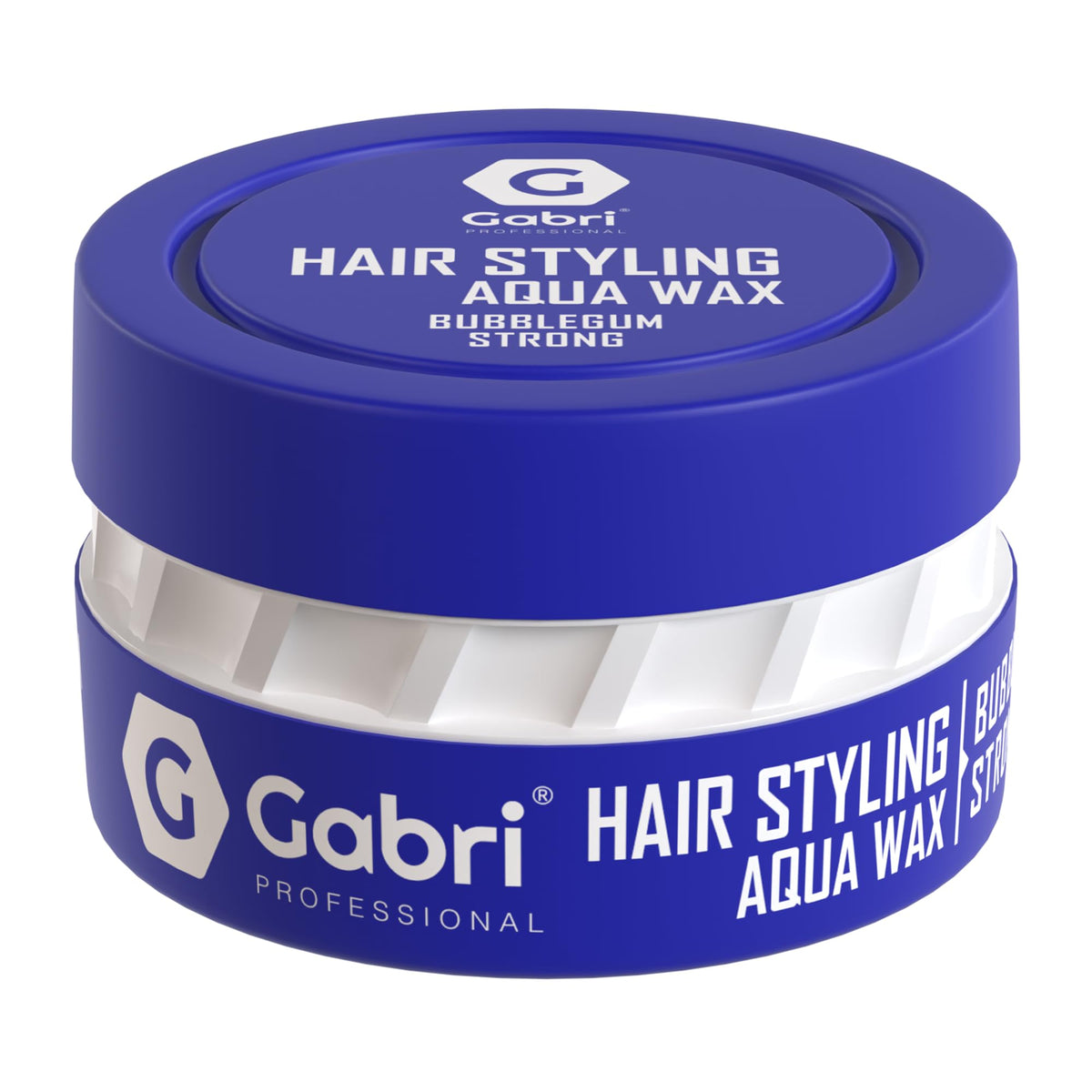 G Gabri Gabri Professional Hair Wax, Hair Styling Aqua Wax, 1 x 150 ml, Pack of 1 (Bubblegum Strong - Blue)