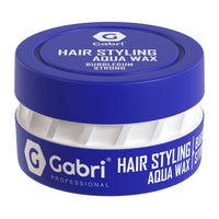 G Gabri Gabri Professional Hair Wax, Hair Styling Aqua Wax, 1 x 150 ml, Pack of 1 (Bubblegum Strong - Blue)