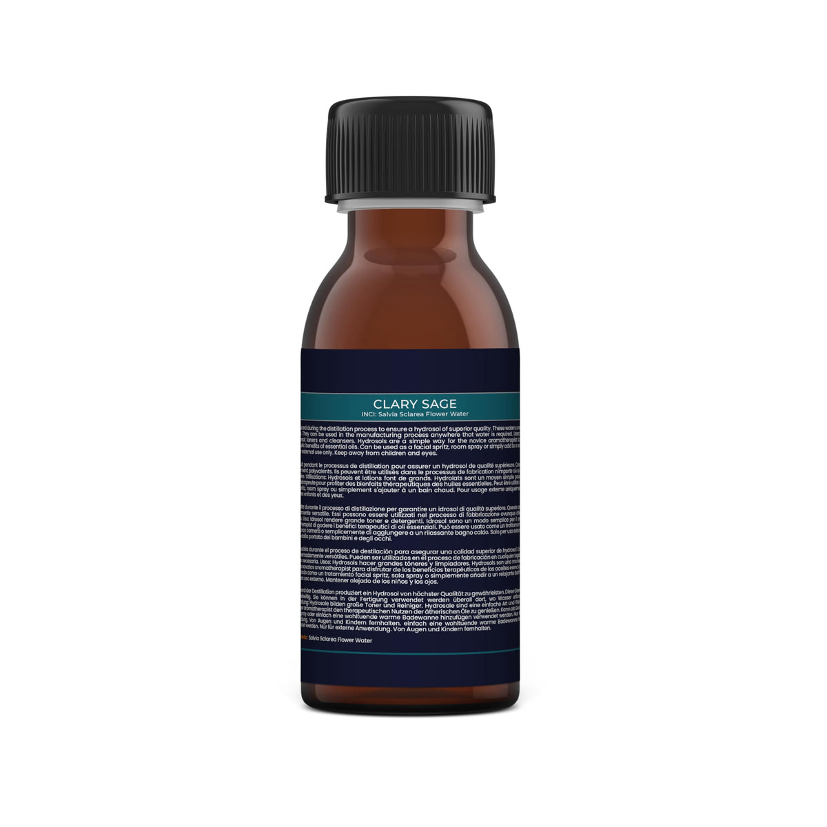 Mystic Moments | Clary Sage Natural Hydrosol Floral Water 250ml | Perfect for Skin, Face, Body & Homemade Beauty Products Vegan GMO Free