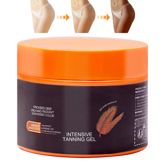 Samkeen Intensive Tanning Gel 150g, Natural Tanning Luxe Gel, Sunbed Cream, Tanning Gel for Indoor Tanning Beds, Achieve a Natural Tan Skin, Outdoor Sunlight, 2024 New Tanning Cream Gel