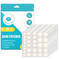 Home Holic 264 Pimple Patches Spot Patches Absorbing Cover Invisible Blemish Spot Skin Treatment Facial Fast Acting Skincare Acne Patch For Day and Night Use, Transparent