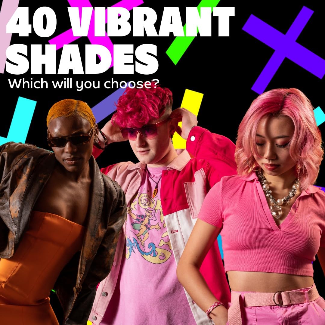 Crazy Color Vibrant Aubergine Semi-Permanent Hair Dye. Highly Pigmented Wine Purple Conditioning & Oil Nourishing Vegan Formula | No Bleach or Ammonia | 100ml