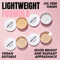 Collection Cosmetics Lasting Perfection Sheer Loose Powder, Lightweight Powder, 10g, Translucent Matte