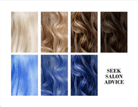 FYNE Crystal Colour - Semi Permanent Hair Colour (Blue (Dark) - Tanzanite) | Semi Permanent hair dye | Nice and Easy hair dye for Women | Built-in conditioner formula, healthier shiny hair