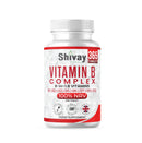 Shivay Herbals Vitamin B Complex – 365-Count Vitamin B Complex Tablets 1-Year Supply High-Strength Tablets with B1, B2, B6, B12, Folic Acid, Biotin for Tiredness, Fatigue, Immune Support, Made in UK