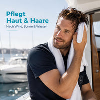 Yachticon Sea Champoo/Meerwasser Seife Shampoo, Schampon, Schampu 300 ml von pflegt entspannend von Wind Sonne Wasser beanspruchte Haut und Haare