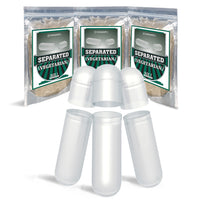 wananfu WANANFU Separated Empty Capsules Size 1 Vegetarian (200 Count), Compatible with Capsule Filling Machine Size 1