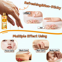 Turmeric Massage Oil 200ml, Massage Oils for Massage Therapy, Gentle&Warming Turmeric Oil for Skin, Body Oil for Men&Women, Lymphatic Drainage, Massage Oil for Muscle Pain