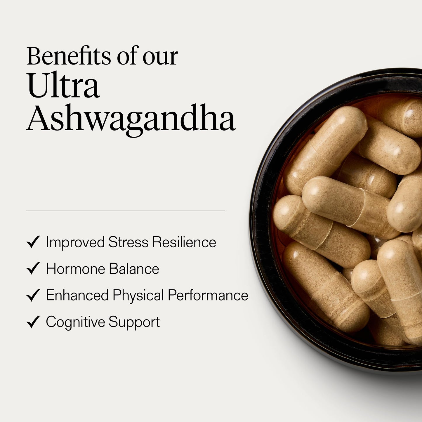 Puresport Ultra Ashwagandha KSM-66 Supplement, 60 Capsules