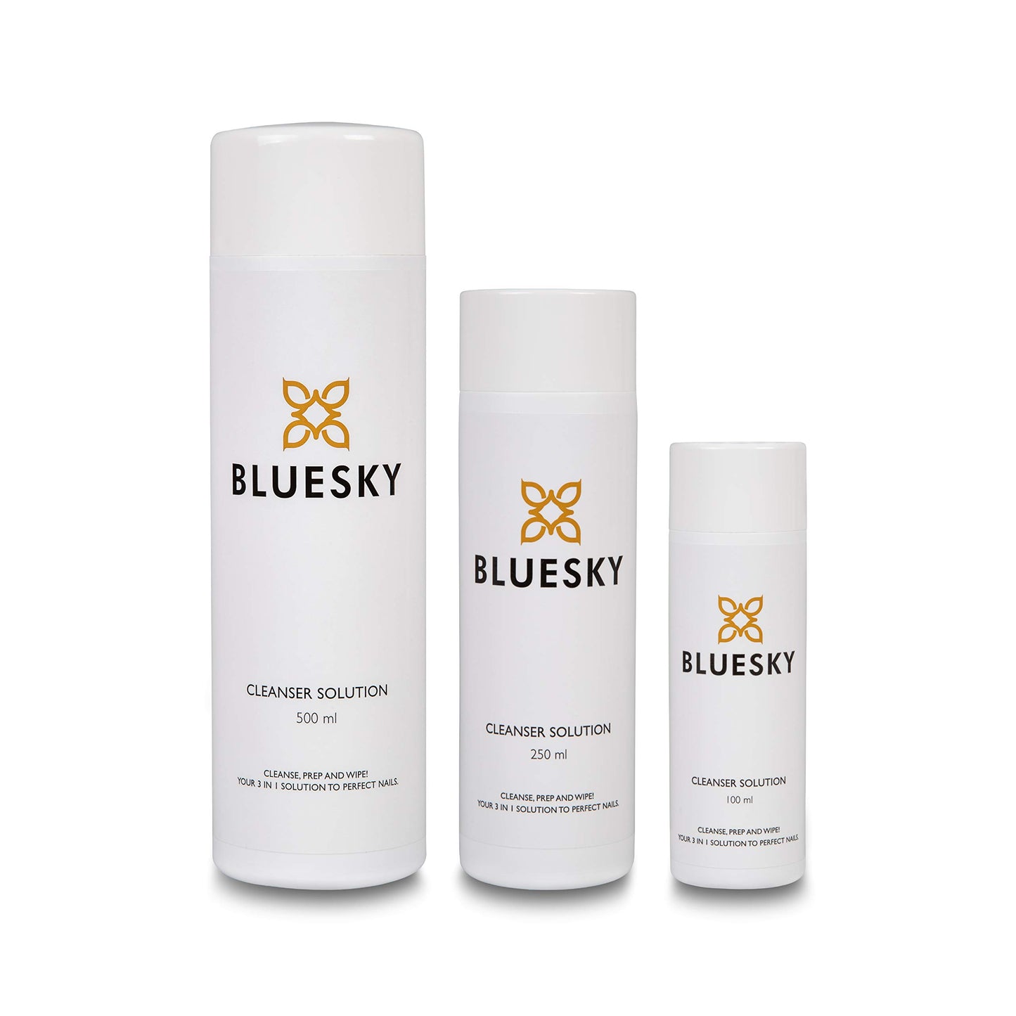 BLUESKY Bluesky Gel Polish Cleanser, 250ml 99.9% Isopropyl Alcohol, Nail Prep and Wipe Solution, Gel Nail Polish Residue Cleanser, Multi-Purpose, Remove Sticky Tacky Layer