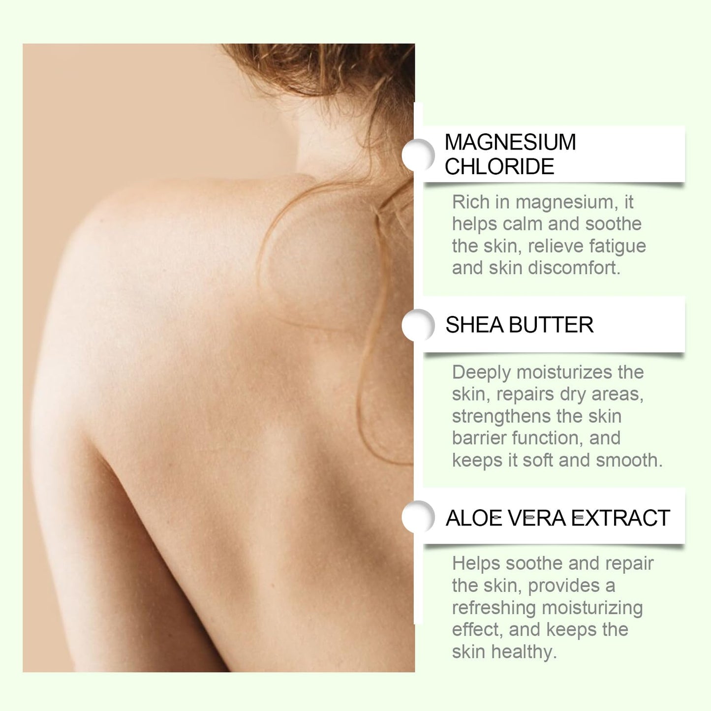 Generic Oasis Neuropathy Cream, 4oz Magnesium Body Butter, Soothing Skin Discomfort, Repair Damaged Skin, Deeply Moisturizes, Keep Soft Smooth, Suitable for All Skin Types (1)