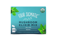 Four Sigmatic Four Sigma Reishi Mushroom Elixir Mix with Tulsi (Box of 20 Sachets)
