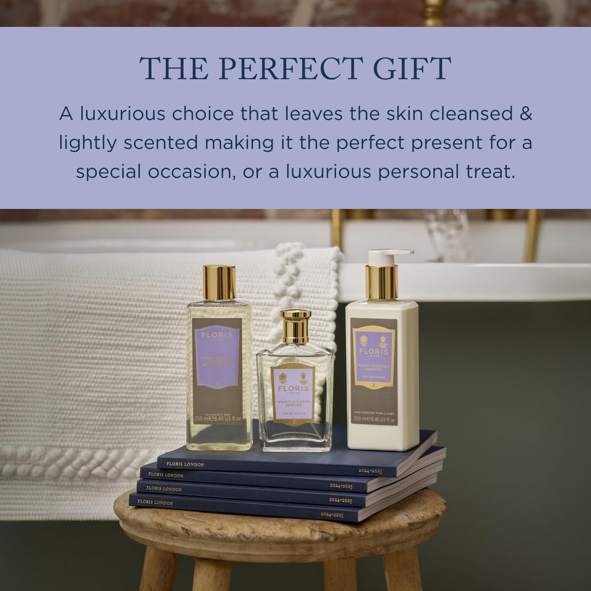 Floris London Night Scented Moisturising Bath and Shower Gel 250 ml
