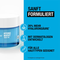 Neutrogena Hydro Boost Face Cream Aqua Gel with Hyaluronic Oil Free for Normal and Combination Skin 50 ml.