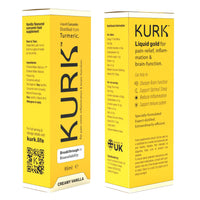 High Strength Liquid Curcumin Oil from Turmeric | Advanced Absorption Technology | 1000x More Absorbent Than Powders & Capsules | Naturally Reduce Inflammation. (Vanilla 95ml)