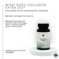 Collagen Extra Capsules - Marine Collagen with Glucosamine, Chondroitin & Vitamin C - 60 Capsules - Non-GMO, Made in The UK - G&G Vitamins