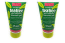 Generic 2 x Australian Tea Tree Skin Clarifying Blemish Gel, Cooling Refreshing Menthol and Peppermint, invisble gel, 2x30ml