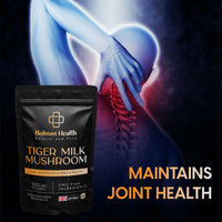 Bolman Health Tiger Milk Mushroom Capsules | 1000mg Lignosus Rhinocerotis | Standardised to 30% Polysaccharides | Supports Lung & Immune Function | 60 Vegan Capsules | Non-GMO | Gluten-Free