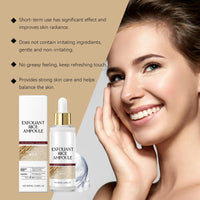 Generic Exfoliant Rice Ampoule,remove dead skin,blackheads and impurities,activate and moisturize the skin,shrink pores (White rice)