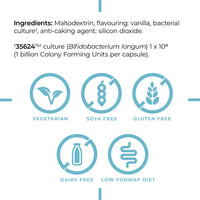 PrecisionBiotic Alflorex® Children - Original 35624™ Strain - Daily Gut Supplement for ages 3 and up - 30 Sachets