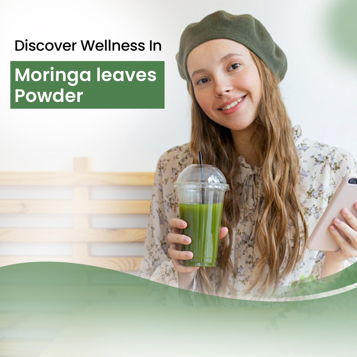 Herbal Magic's Organic Moringa Leaf Powder Raw and Pure Whole Leaves, Green Superfood for Smoothies, Shakes, Baking, Free from Fillers & Preservatives. of&G UK Organic Certified 100g (Pack of 1)