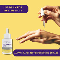 Skin Republic 2% Collagen SPF 15 Anti-Aging Serum to reduce fine lines and wrinkles, Helps keep skin plump and firm for a youthful look (30ml)