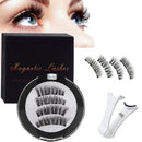 EONFAVE Magnetic Eyelashes Natural Look - Magnetic Lashes No Glue or Eyeliner Needed - Magnetic False Eyelashes with Applicator - Natural Look Reusable Magnetic Eyelashes - Easy to Wear and Remove
