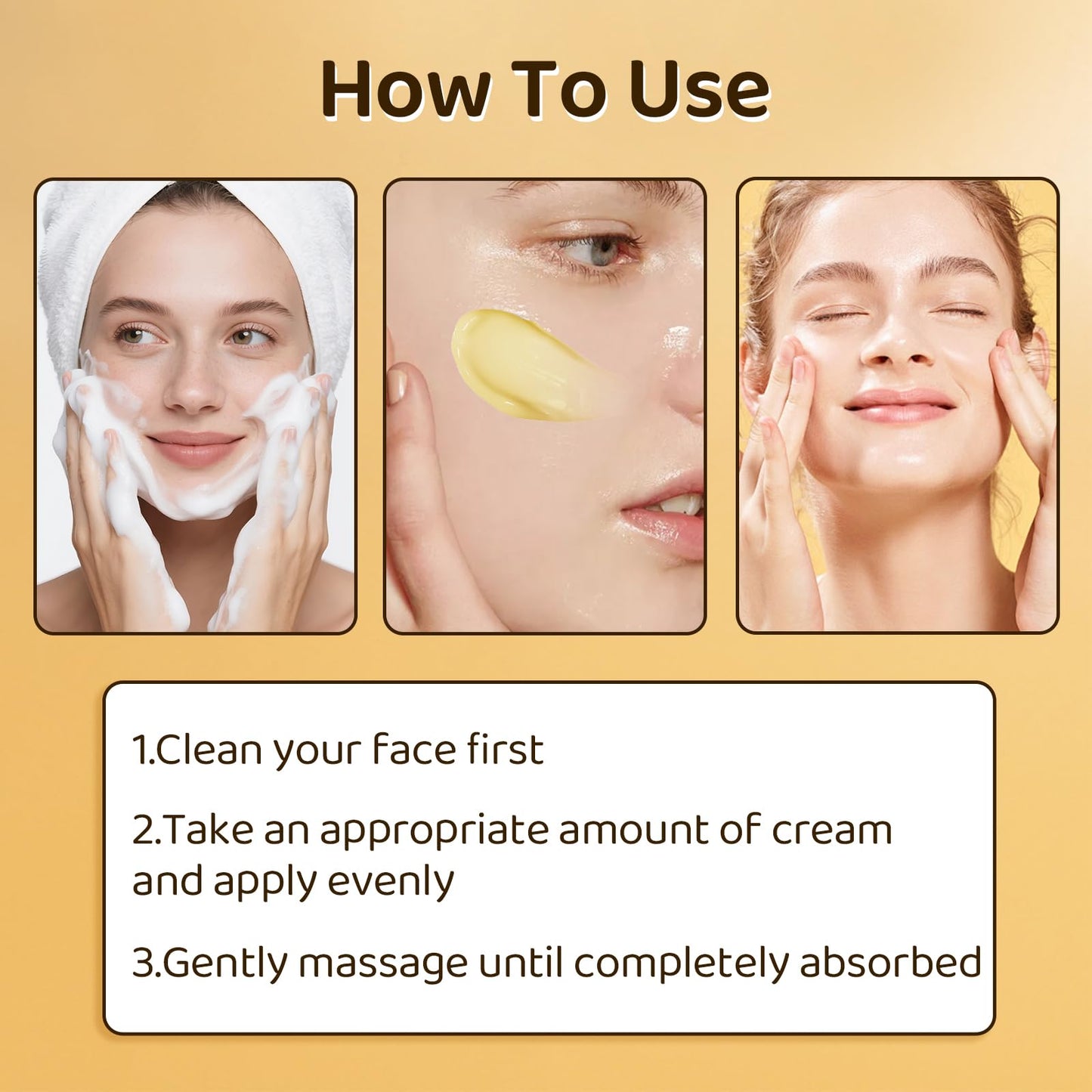BoloShine Turmeric Face Cream, Anti-Wrinkle Skin Lightening Cream, Facial Moisturiser, Dark Spot Corrector Remover, Soothing Hydrating Brightening for Face & Body, 50g