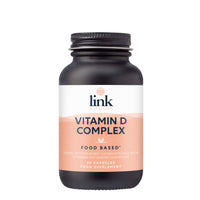 Vitamin D2, D3 + K - 1000IU [Food Based] | Contains Active Metabolites | Safe - Effective - Absorbable | For the immune system and maintenance of bones and teeth | Vegan | Link Nutrition | 30 Vegecaps