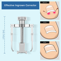 HEYMKGO 9 in 1 Professional Toenail Clippers for Thick or Ingrown Nails, Heavy Duty Podiatry Tools for Men and Women