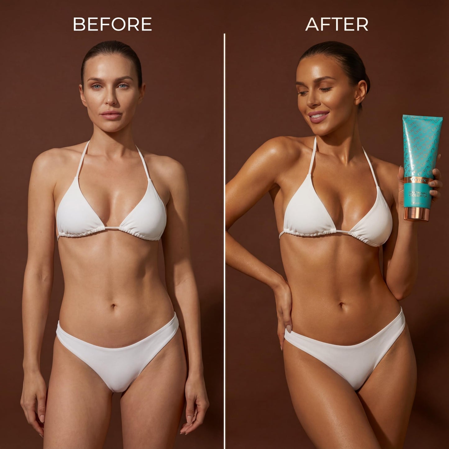 Onyx Dark Tanning Accelerator Intense Bronzer-Free Sunbed Cream 251 ml