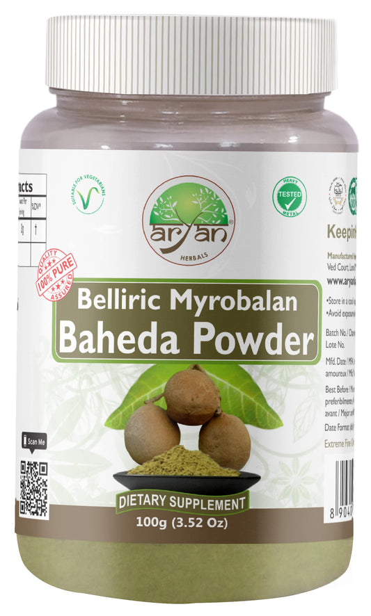 ARYAN HERBALS Aryan Herbals Baheda (Belliric Myrobalan) Powder 100gm