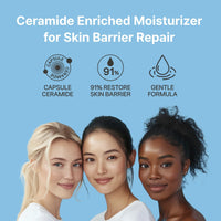 Illiyoon ILLIYOON Ceramide Ato Concentrate Cream (200ml, 6.76 Fl Oz) | Moisturizer for Dry&Sensitive Skin, 100hr Hydration, Restoring Skin Barrier | Gentle for Infants and Adults | Vegan | Fragrance Free