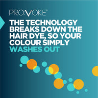 PROVOKE Hair Colour Remover, Max Strength Removes Permanent Hair Dye, For Multicoloured Hair Dye Removal; Ammonia-free & Bleach-Free Formulation