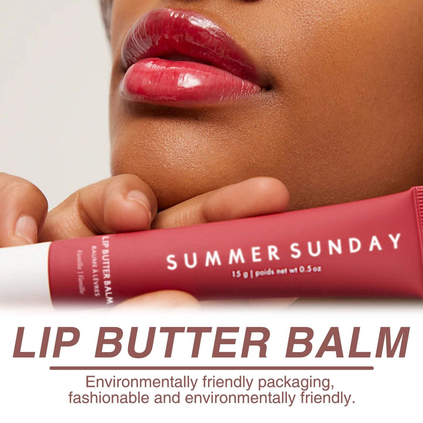 FunnAura 6 PCS Summer Lip Butter Balm Set, Moisturizing Tinted Lip Balm Anti-cracked Plumping for Women Men