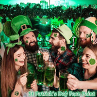 Go Ho Makeup Liquid Green Face Body Paint(2.1 oz),Green Makeup Water Based Face Paint and Body Paint for Special FX, Cosplay, and Halloween Make up