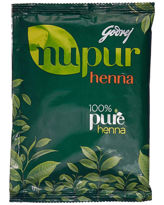 Godrej Nupur Nupur Henna Mehndi 100% Natural Pure, 120 g