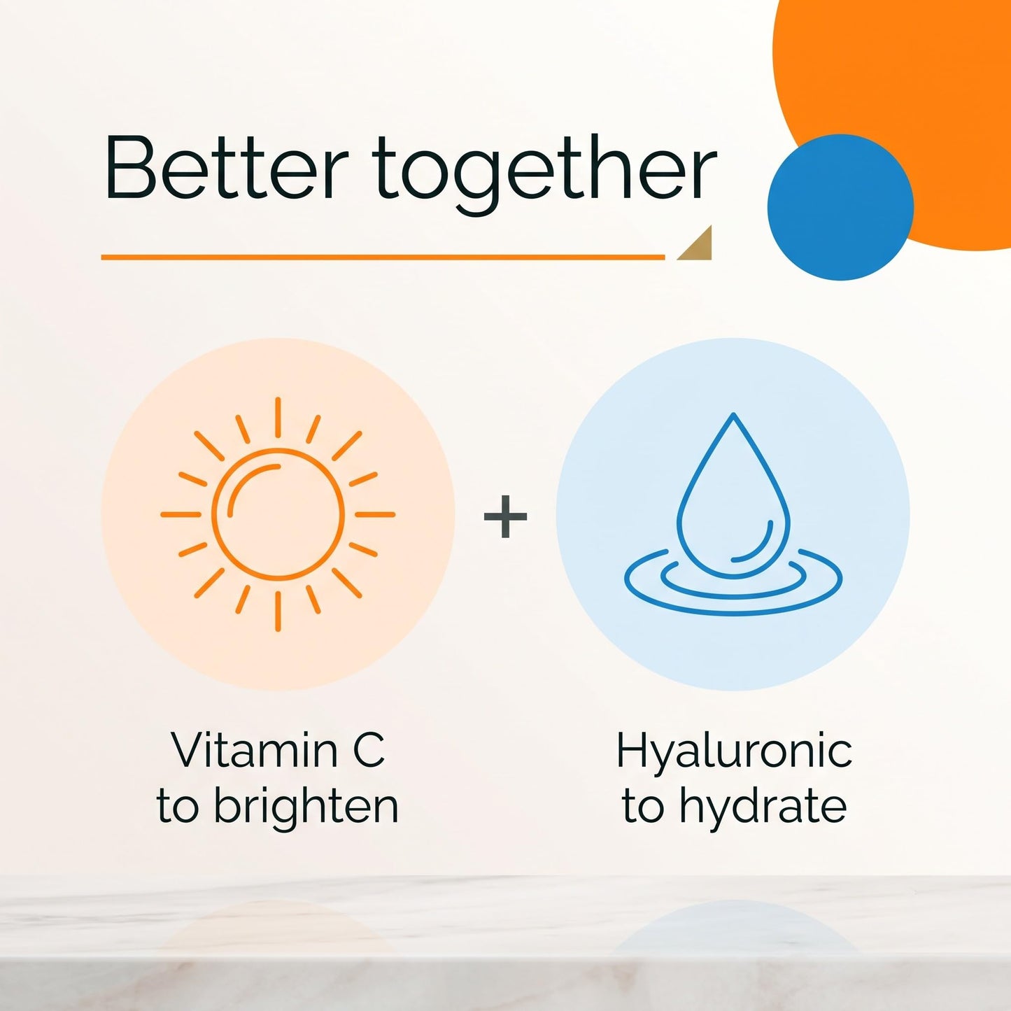 Balance Active Formula The Serum Heroes (Vitamin C Brightening serum & Hyaluronic Deep Moisture Serum) - Armed with active ingredients to glow and hydrate.