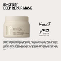Schwarzkopf Professional BLONDME Bondfinity Deep Repair Mask Hair Treatment Strengthening Creating Bonds Smoothing And Protecting Porous Hair Hydrating And Softening 200 ml